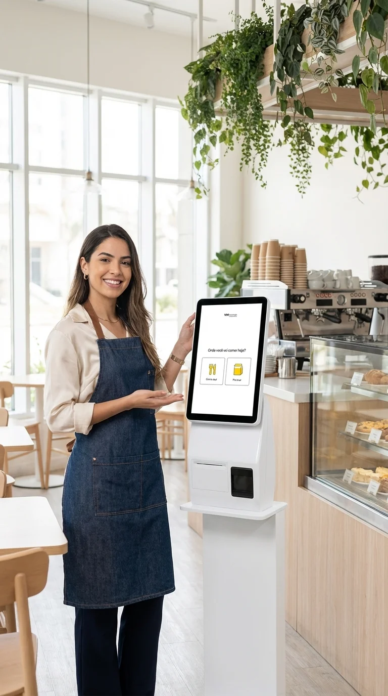 Totem de autoatendimento